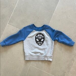 Hanna Andersson Blue and Gray Kids Sweatshirt